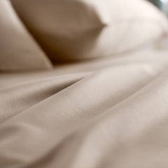 Linenspa 600TC Cotton Blend King Pillowcase Set in Sand