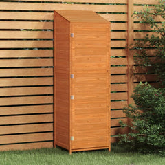vidaXL Outdoor Storage Shed Garden Shed Wooden Storage Shed Solid Fir Wood