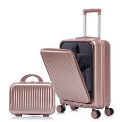 14'/20' 2-Piece ABS Spinner Wheel Luggage Set