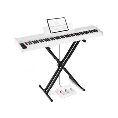 88-Key Keyboard Piano Set with Adjustable Stand
