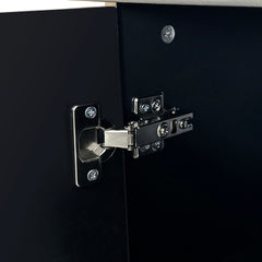 Champagne 4-Door Cabinet with Adjustable Shelves