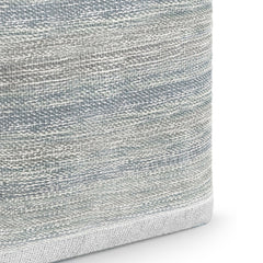 Naya Cube Pouf - Blue Melange