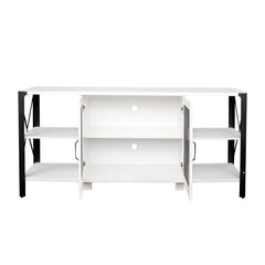 Industrial TV Stand for Living Room and Bedroom