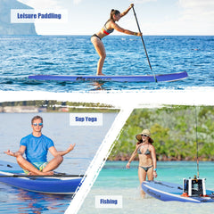 10.6 Feet Inflatable Paddle Board with Carry Bag