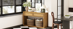 55' Console Table Natural