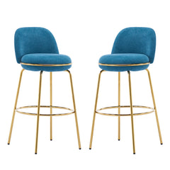 Rio Claro Indoor Upholstered Barstool Set of 2