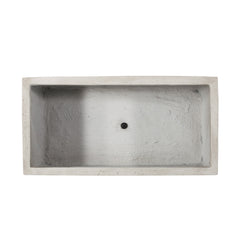 35.25" L Outdoor MGO Planter