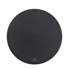Circle Wall Mirror With Wooden Frame for Living Room