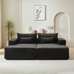 87' Oversized Sectional Lounge Chaise