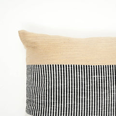 Handcrafted Abstract Woven Pillow