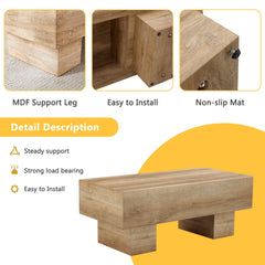 Modern Simple Light Wood Texture Coffee Table