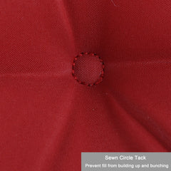 2-Piece High Back Patio Chair Cushion Set