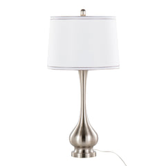 Cairo 28.75" Contemporary Metal Table Lamp Set of 2