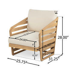 Royal Wood Club Chair