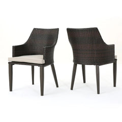 Hillhurst Outdoor Chair Set of 2 with Weather Resistant Cushions