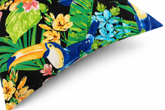 2 Pack Outdoor Throw Pillows, Waterproof & Fade-Resistant Patio Cushions