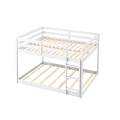 Full Over Full Bunk Bed Low-to-ground Bunk Bed