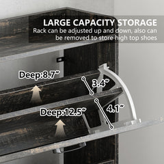 Shoe Cabinet Entry Home Shoe Cabinet Grey