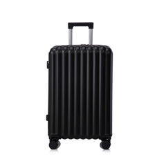 ABS Spinner Wheel Luggage Carry On Suitcase with Cup Holder and USB Port