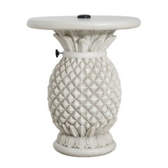 Lillian Outdoor Pineapple-Shaped Magnesium Oxide Umbrella Base