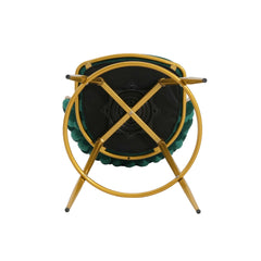 Modern Low Back Upholstered Counter Height Bar Stools (Set of 2)
