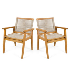 Outdoor Dining Chairs Set of 2