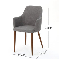 Elegant Dining Chair With Contoured Support
