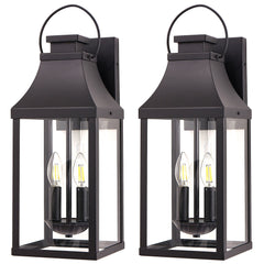 20" Outdoor Wall Light 2-Pack