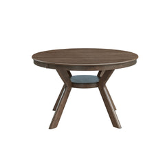 Wooden Dining Set Mid Century Modern Table and 4 Dining Chairs