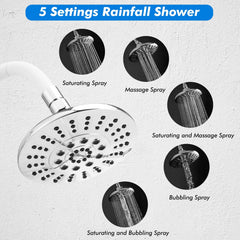 High Pressure Combo Handheld Shower Head