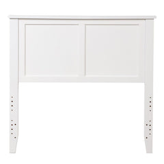 Solid Wood Flat Panel Headboard for Twin-size Bed