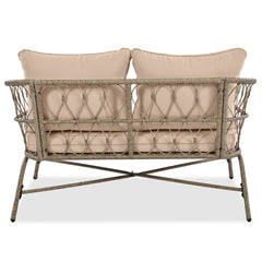 GO Bohemia-Inspired 4-Person Outdoor Seating Group With Removable Cushions