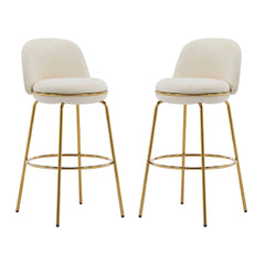 Rio Claro Indoor Upholstered Barstool Set of 2