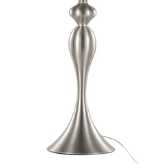Ashland 27" Contemporary Metal Table Lamp Set of 2