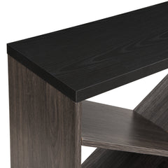 Modern X-Frame Console Table – Elegant Entryway and Office Storage
