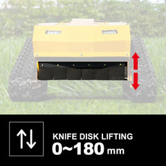 9HP 21-Inch Industrial Remote-Controlled Lawn Mower (SAK71845)
