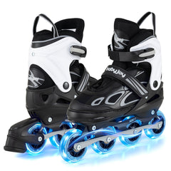 Adjustable Kids' Incline Skates 4 Sizes Adjustable Blade Roller