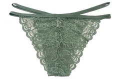 Lace Cheeky with Elastic Straps, XS-2X