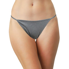 Seamless Rib Strappy Thong, XS-2X