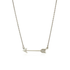 Necklace with Arrow in Sterling Silver