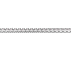 Lab Grown Round Diamond Tennis Bracelet in 14k White Gold (5 cctw F/G VS2/SI1)