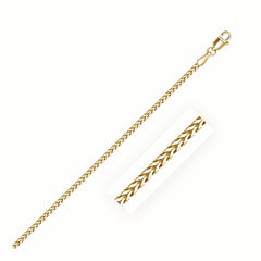 18k Yellow Gold Franco Chain (1.60 mm)