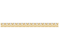 Lab Grown Round Diamond Tennis Bracelet in 14k Yellow Gold (8 cctw F/G VS2/SI1)