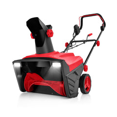 20 Inch 120V 15Amp Electric Snow Thrower with 180° Rotatable Chute