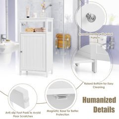 Floor Cabinet Multifunction Storage Rack Organizer Stand