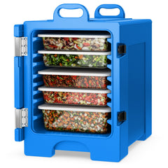 81 Quart Capacity End-loading Insulated Food Pan Carrier with Handles