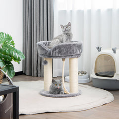 Cat Climbing Tree with Plush Perchs and Scratching Post