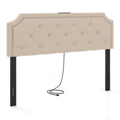 Headboard for Queen and Full Size Bed Tufted Upholstered Head Board
