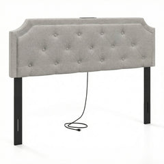 Headboard for Queen and Full Size Bed Tufted Upholstered Head Board