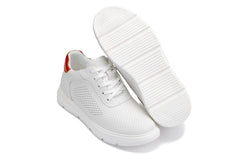 CALTO - J1581 - 2.6 Inches Taller (White) - Lightweight Casual Walkers